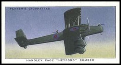 17 Handley Page 'Heyford' Bomber